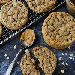 Peanut Butter Oatmeal Cookies