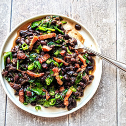 Black Beans And Bacon