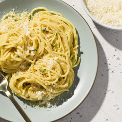 Spaghetti With Lemon Pesto