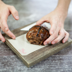 Chez Dre’s Double-chocolate Hot Cross Buns