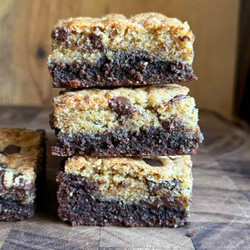 Healthier Brookies (gluten Free Cookie Brownie Bars)