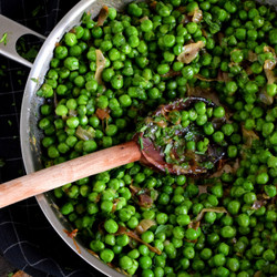 Sauteed Green Peas