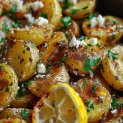 Greek Potatoes With Lemon: Easy Recipe With Feta Cheese Boost