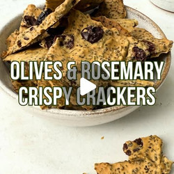 Olives Crispy Crackers