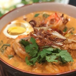 Laksa (coconut Curry Noodle Soup)