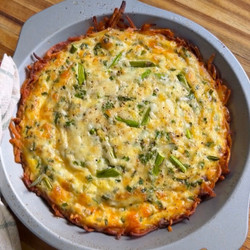 Cottage Cheese Magic Quiche