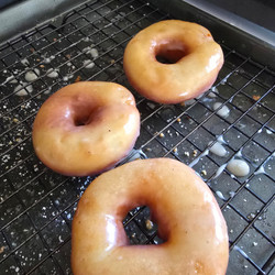 GF Sourdough Discard Glazed Donuts (Krispy Kreme KopyKat)