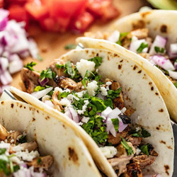 Garlic Lime Grilled Chicken Tacos