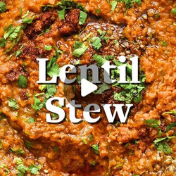 Ethiopian Lentil Stew With Spiced Butter
