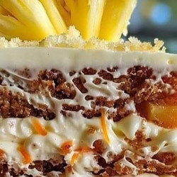 Hawaiian Carrot Pineapple Cake