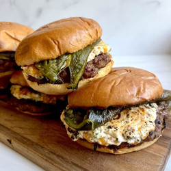 Poblano Popper Burger
