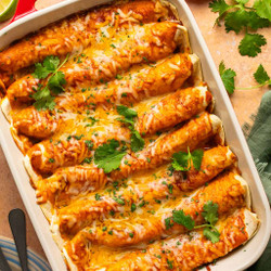 High Protein Chicken Enchiladas (30-minute)