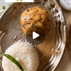 Aloo Bhorta w/ Gorom Bhaat