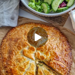 Coronation Chicken Pie