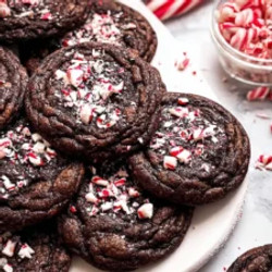Double Chocolate Peppermint Cookies