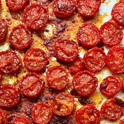 Sunblush Toms + A Fresh Tomato Dressing