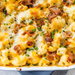 Cheesy Cauliflower Bake