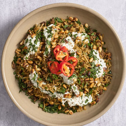 Hashweh With Spiced Lamb