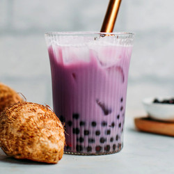 Creamy Taro Milk Tea