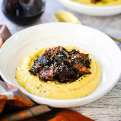 Creamy Polenta With Wild Mushrooms