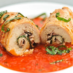 Grilled Chicken Involtini With Prosciutto And Basil Recipe