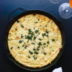 Butternut Squash Frittata With Fried Sage