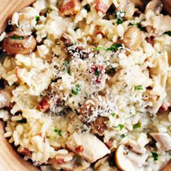 One Pot Chicken And Mushroom Risotto