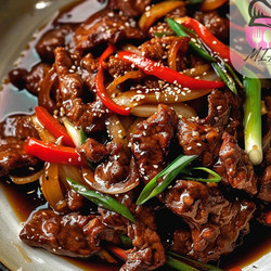 Marinated Mongolian Beef