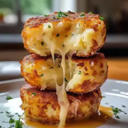 Mashed Potato Cheese Puffs