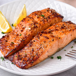 Air Fryer Honey Garlic Salmon