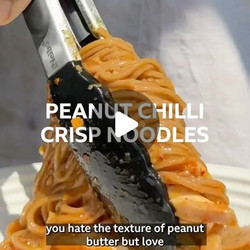 Peanut Chilli Crisp Noodles