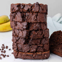 Chocolate Banana Bread (healthy Recipe)