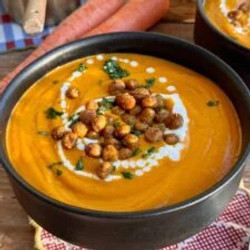 Coconut Curry Butternut Squash Sheet Pan Soup