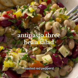 Antipasto Three-bean Salad