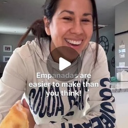 Homemade Empanadas With Chicken Filling