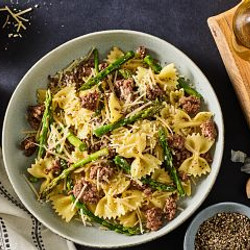 Beef &amp; Asparagus Pasta Toss