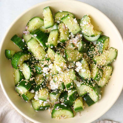 Smashed Cucumber Salad