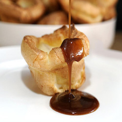 Easy Yorkshire Pudding And Rich Onion Gravy