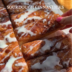 Sourdough Cinnasticks