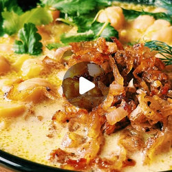 Golden Chickpea &amp; Lemon Spring Soup