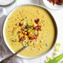 Zucchini Corn Chowder