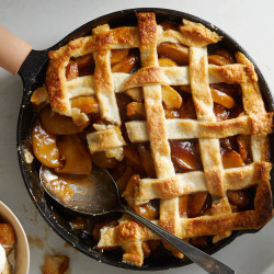 Cast Iron Skillet Apple Pie