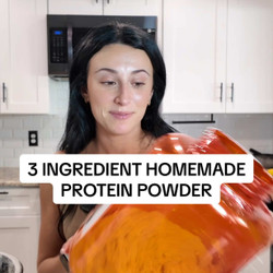 Homemade Three Ingredient Protein Powder