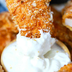 Air Fryer Dorito Chicken