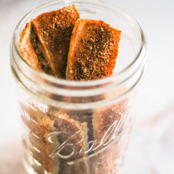 Spicy Tofu Jerky (dehydrator Or Oven Instructions)