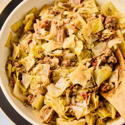 Ground Beef And Cabbage