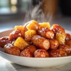Pineapple Brown Sugar Mississippi Lil’ Smokies Bites