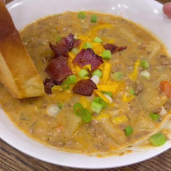 Bacon Cheeseburger Soup