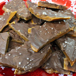 Microwave Toffee (bark Style With Chocolate)