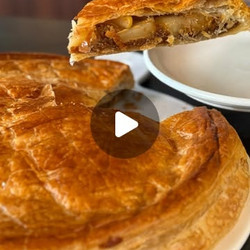 Galette Des Rois Maison Aux Pommes Caramélisées